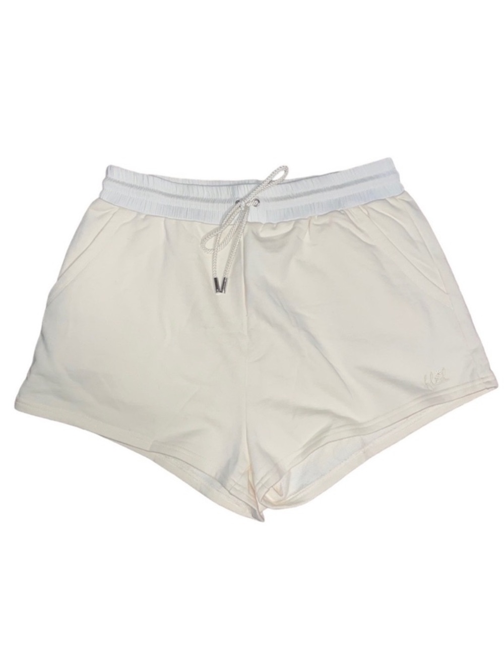 NWT for love and lemons cream shorts